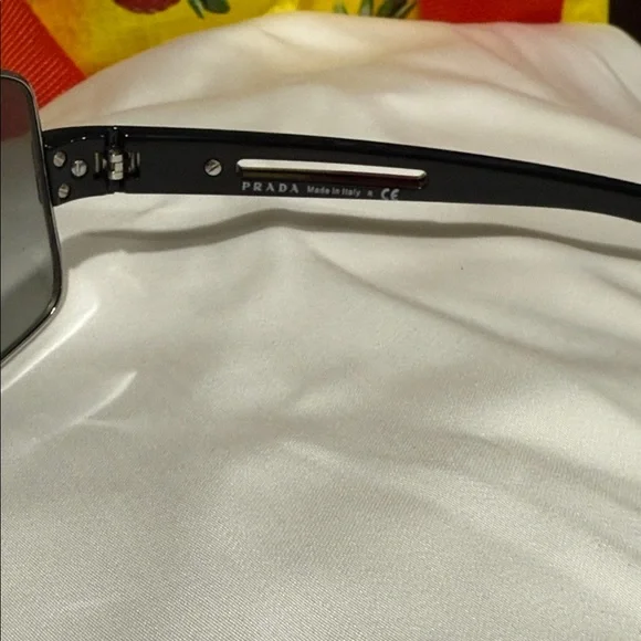 PRADA Silver and Black Sunglasses - Picture 3 of 7